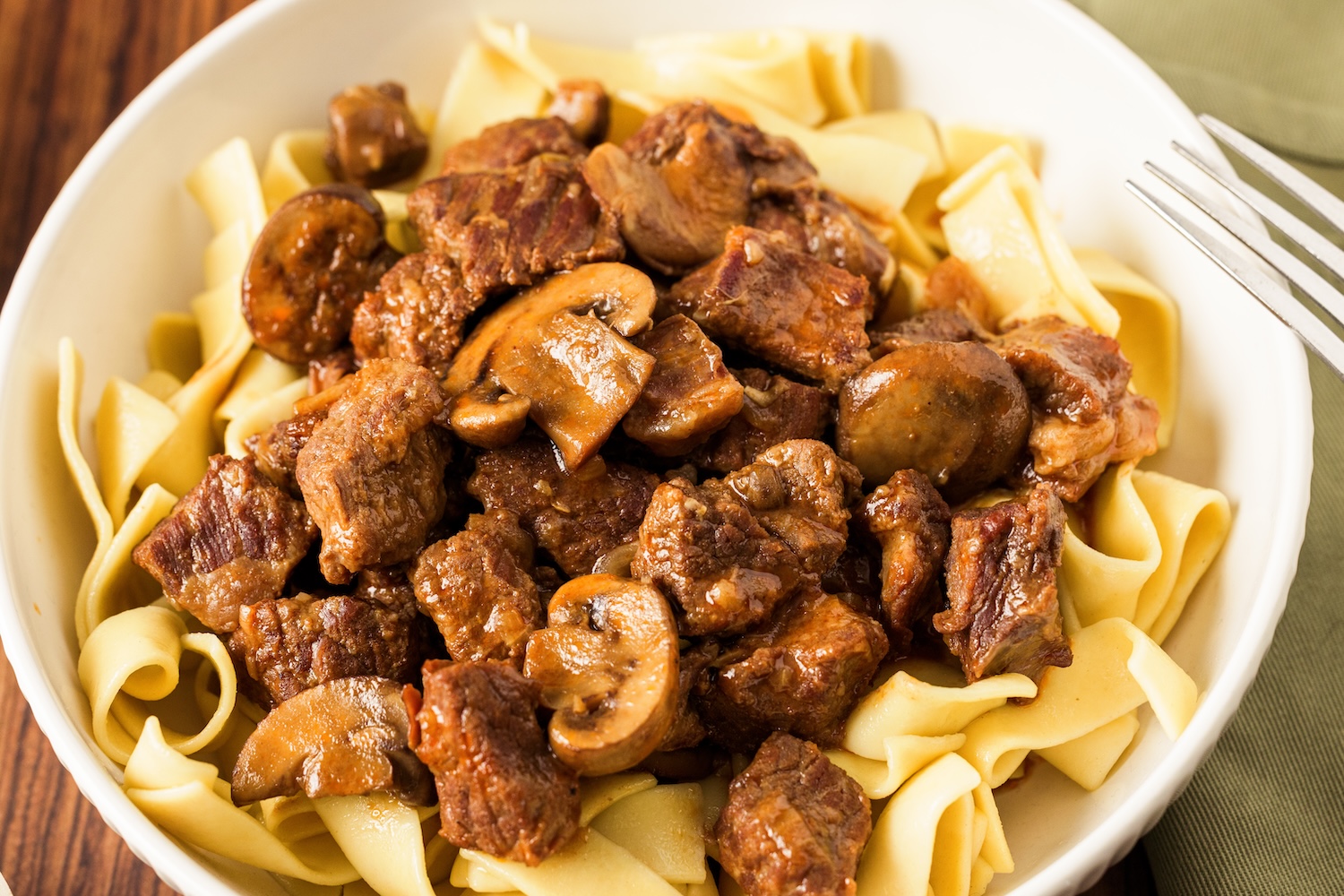 Beef Tips and Gravy - Of Course It's Good