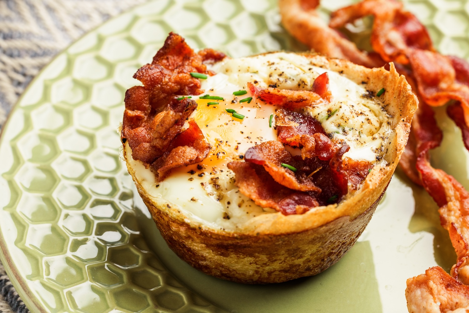 Boursin Egg Bread Bites - Of Course It's Good