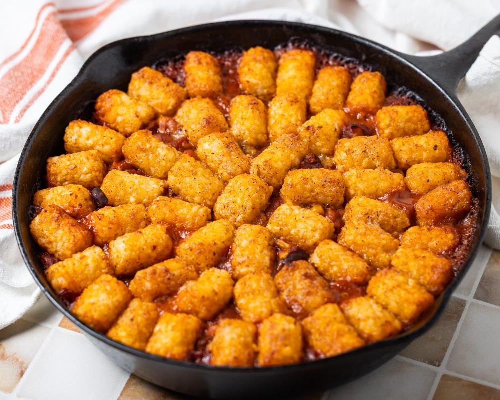 Taco Tater Tot Casserole