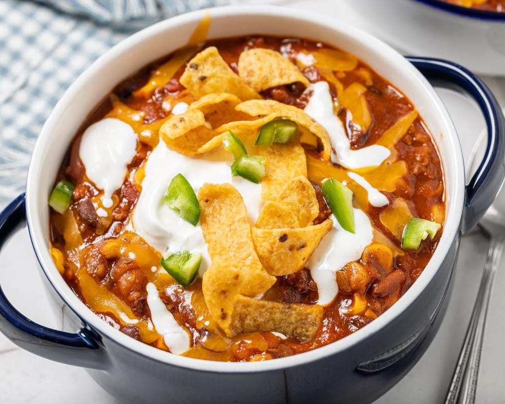 Easy Slow Cooker Chili